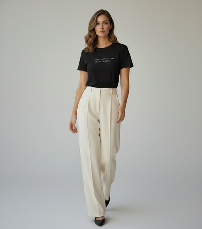 Through Mighty Waters Tee - Noir